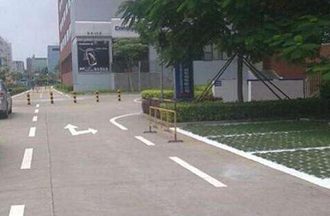 蘇州廠區(qū)道路劃線可以安排自己畫么？