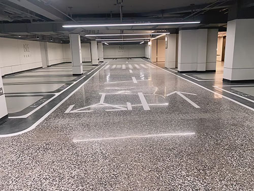 蘇州璞拾胥江小區(qū)車位劃線項目案例！